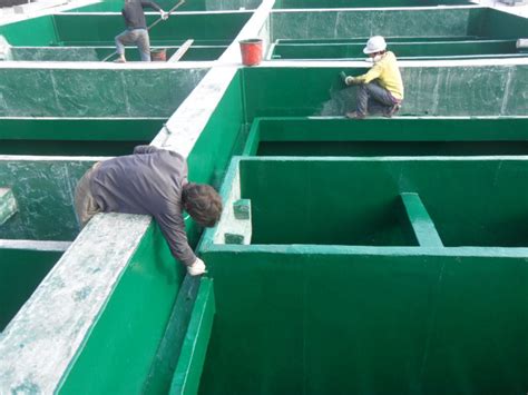 重庆废水池玻璃钢防腐施工流程