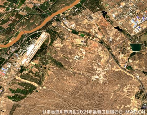 银川卫星地图高清版