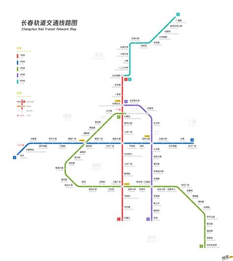 长春地铁图高清版最新