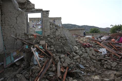 阿富汗地震受灾情况