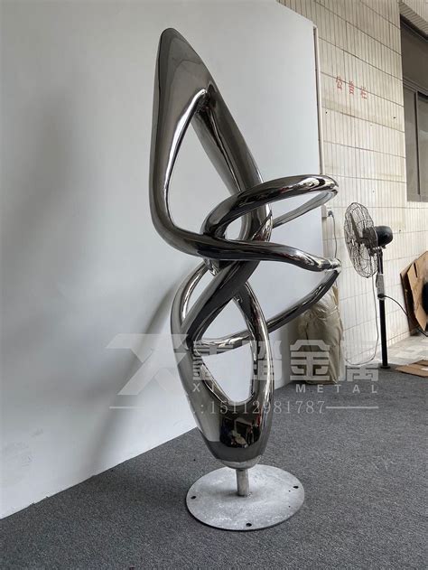 陕西镜面抽象不锈钢雕塑公司