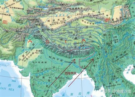 雅鲁藏布地图高清版