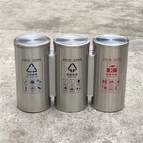 青岛不锈钢垃圾桶制作