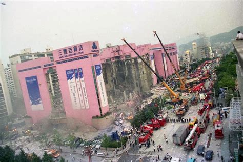 韩国大楼倒塌