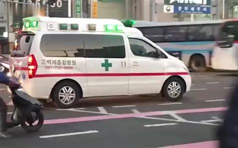 韩国救护车的视频