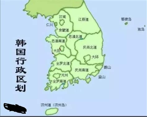 韩国相当于中国哪个省面积