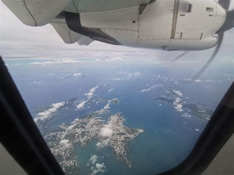 飞机上看澎湖列岛
