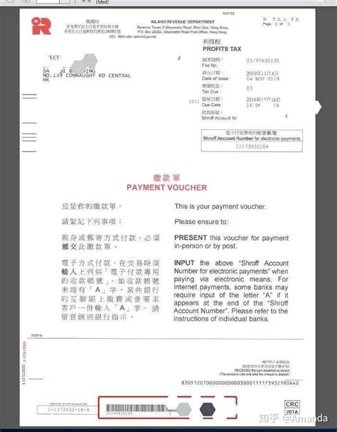 香港交税的流程