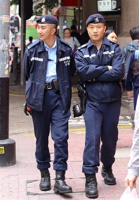 香港警察reaction