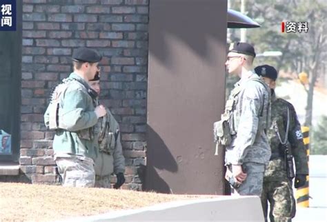 驻韩美军20多名士兵被捕