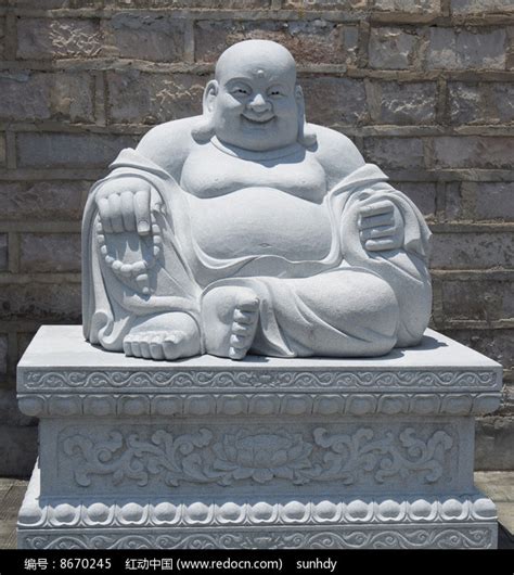 高峰弥勒佛雕塑作品