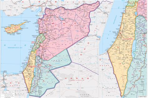 黎巴嫩在地图哪个位置