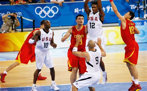 08年奥运男篮中国vs美国