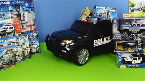 100个警车玩具视频