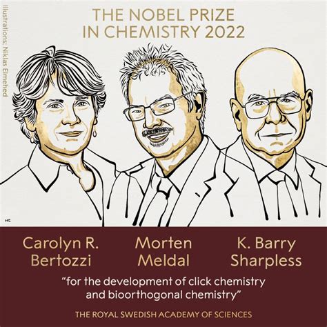 2022年诺贝尔化学奖得主及其成果