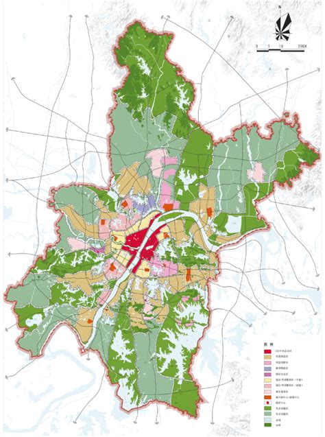 2030武汉城市规划详图