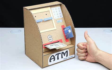 ATM取款机手工制作