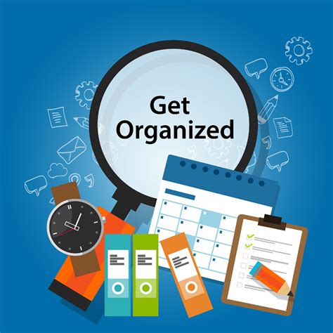 benefits of getting organized