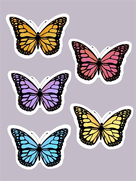 butterflystickers