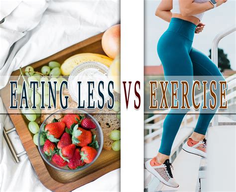 eat less and do more exercise
