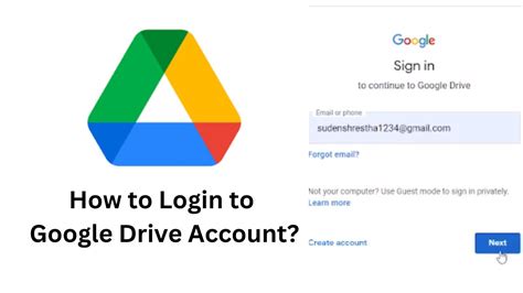 google drive login