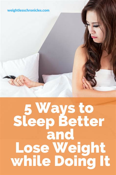 how can i sleep to lose weight