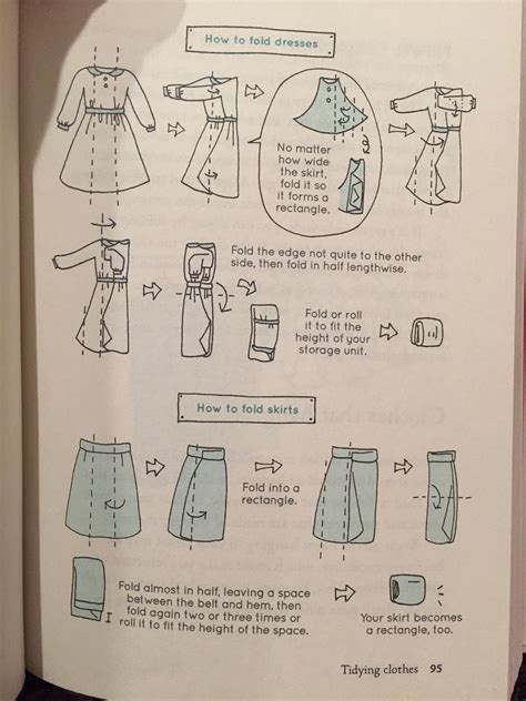how to fold a dress