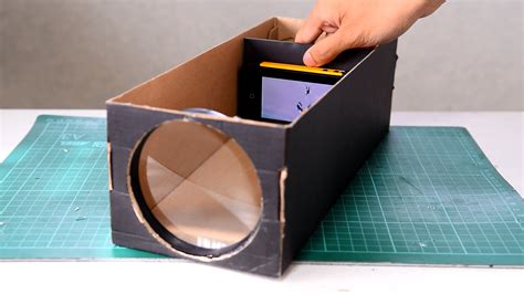 how to make a projector at home