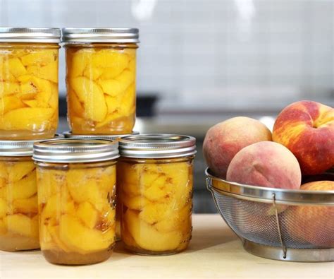 how to make canned fruit