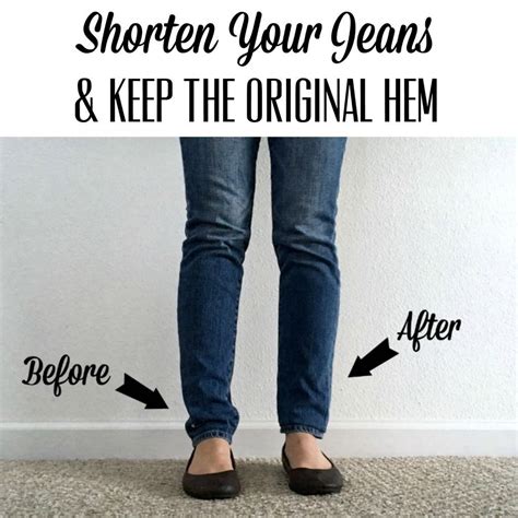 how to shorten the pants