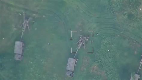m777火炮打击俄军真实视频