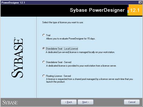 powerdesigner license