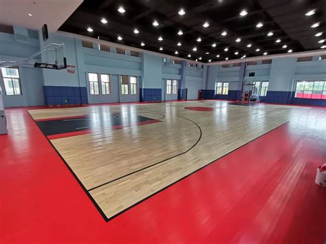 pvc地板篮球馆