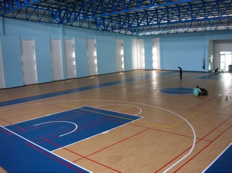 pvc篮球场地运动地板