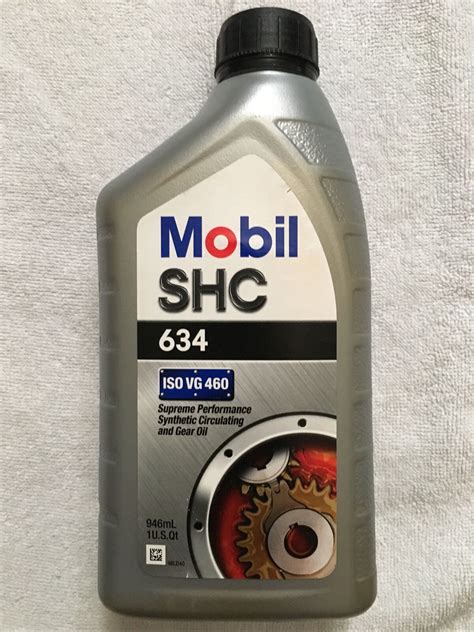 shc634齿轮油是多少粘度