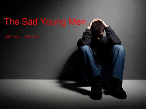 the sad young man主题是什么