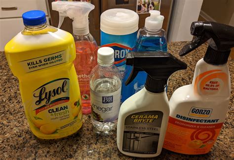various chemical products