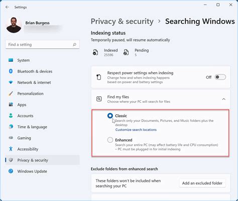 windows search indexer